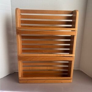 Spice rack for the wall or countertop